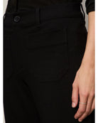 black wide leg pant