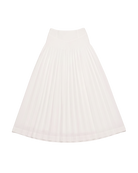 midi whith skirt with a drop waist