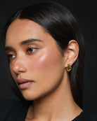 little knotted gold earring