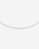 gold diamond tennis necklace