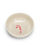 mini bowl with a candy cane in the bottom