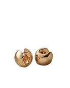 small chunky gold hoops