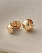 small chunky gold hoops