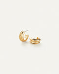 gold hoop earrings