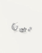 silver hoops