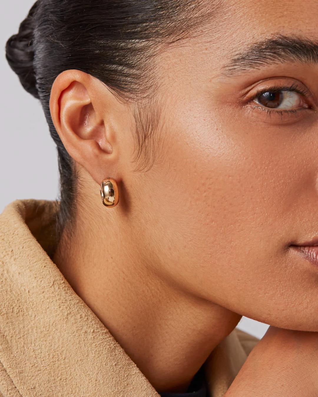 mini chunky hoops