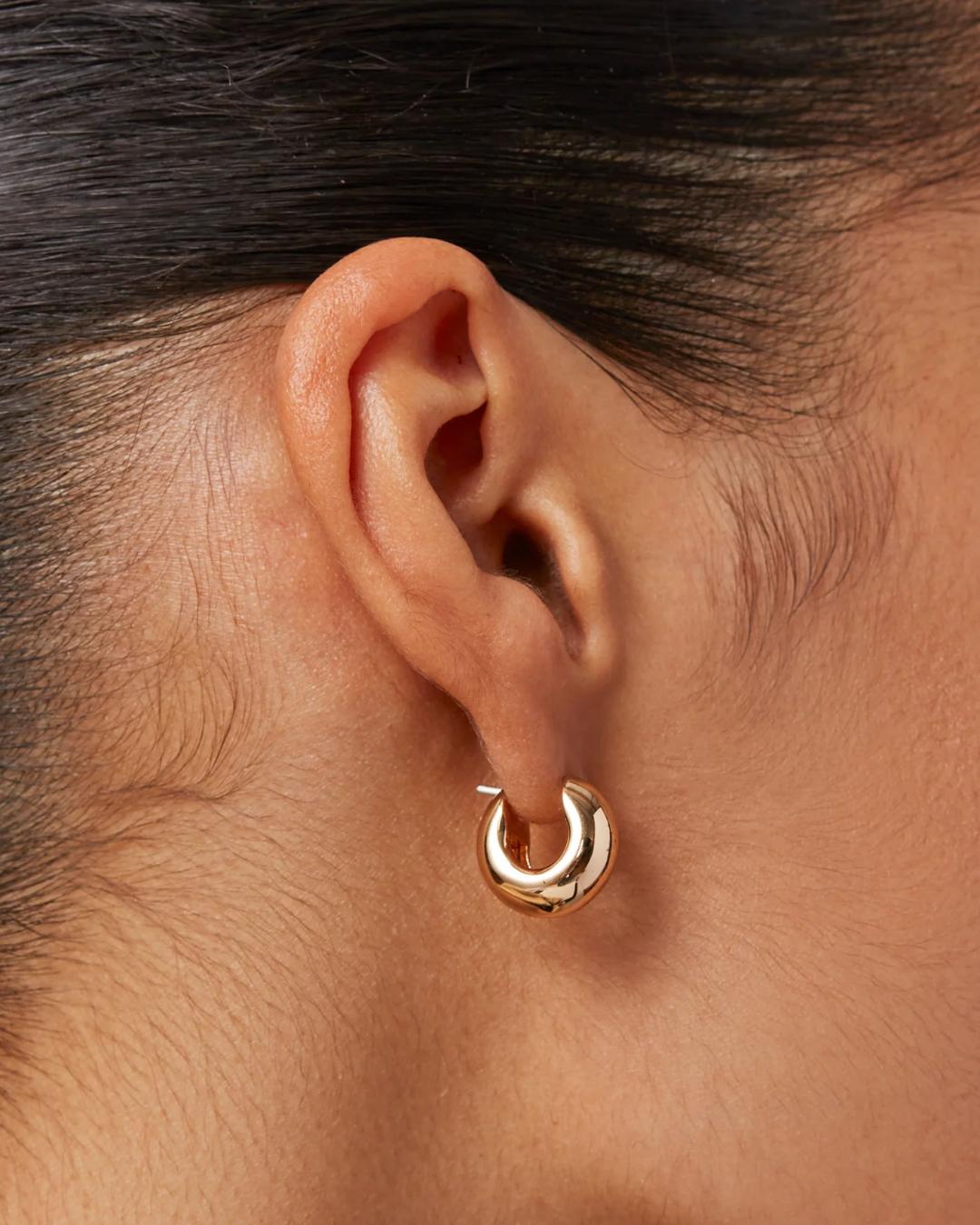 mini chunky hoops