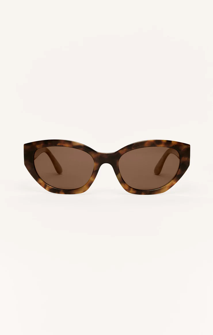 brown oval tortoise sunglasses