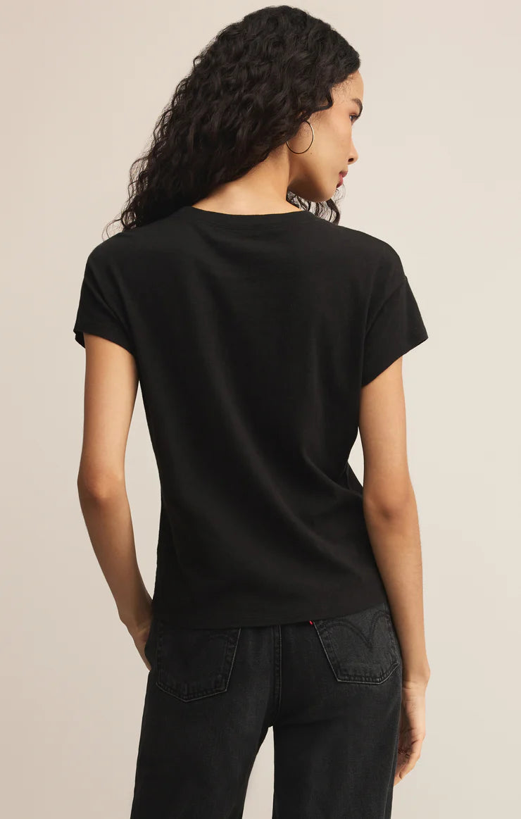 basic black t-shirt
