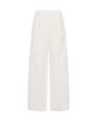 wide leg white pant
