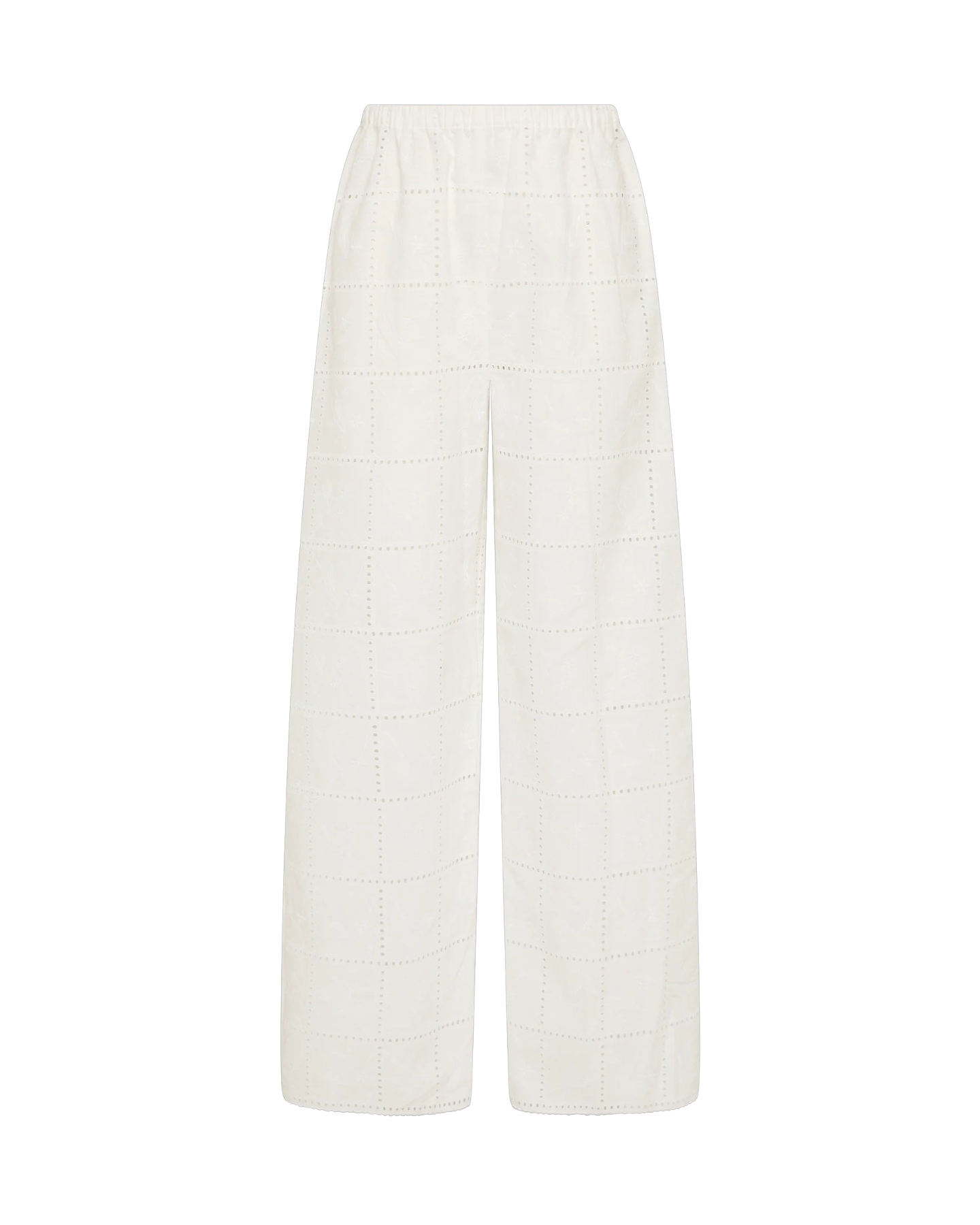 wide leg white pant
