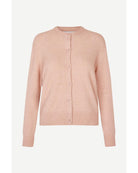 button up cardigan in a light pink