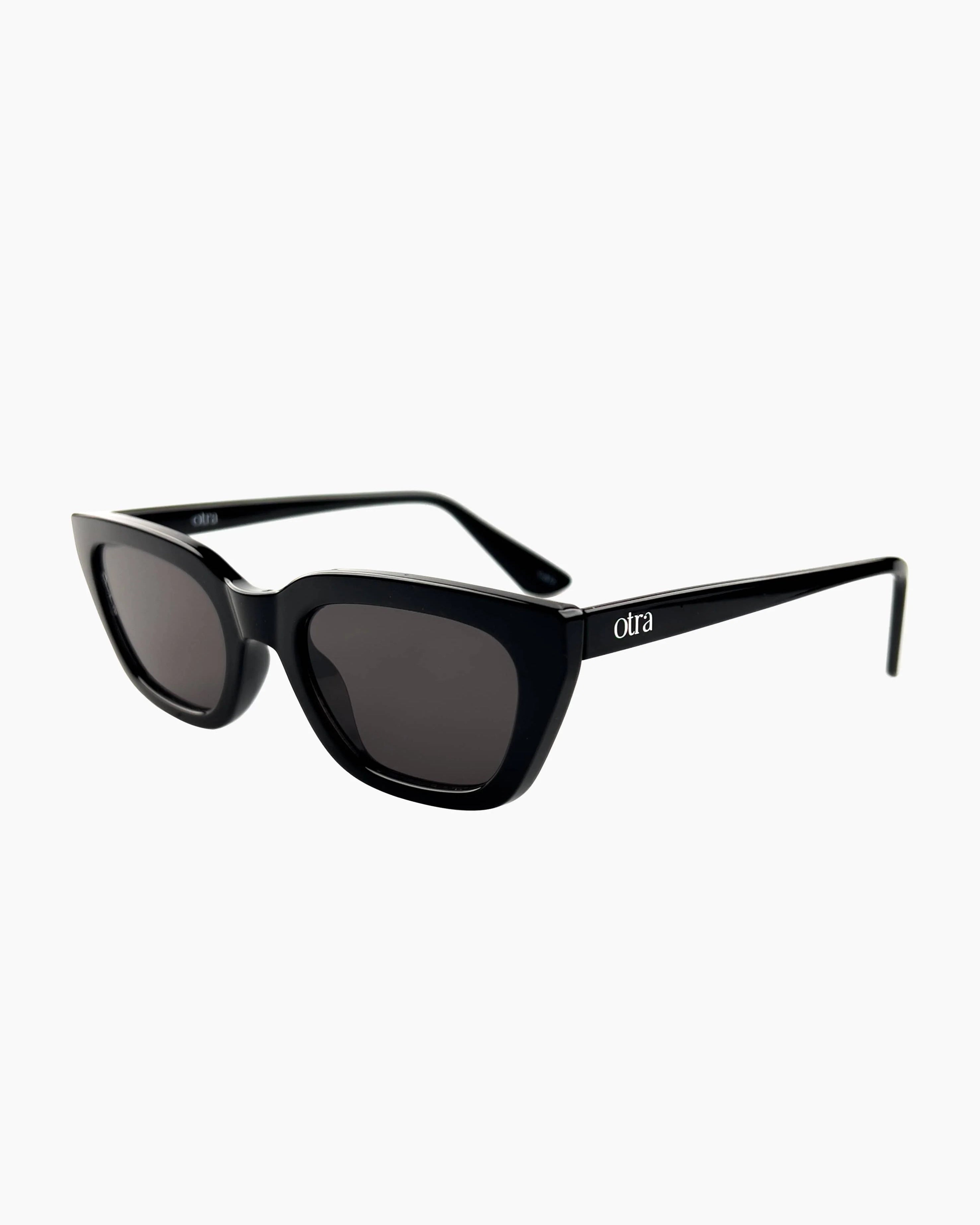 black cateye sunglasses