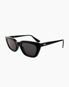 black cateye sunglasses