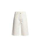 long white denim short