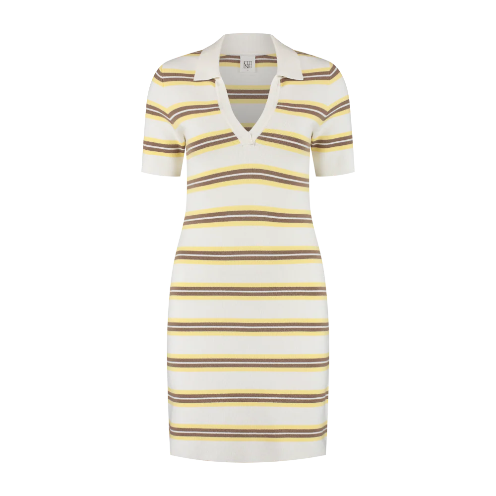 mini polo striped dress