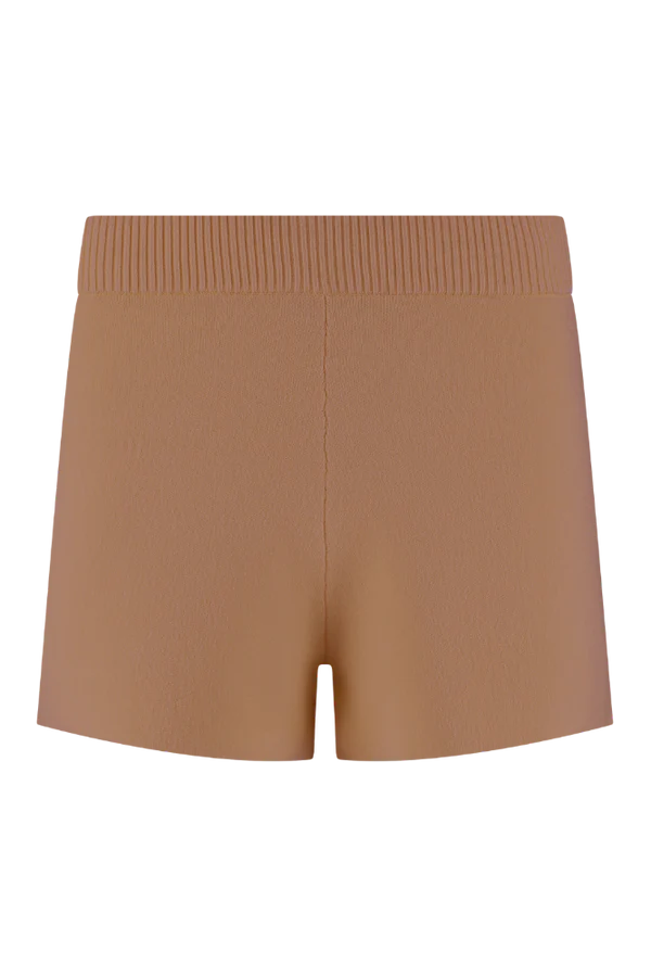 lounge shorts in a light brown