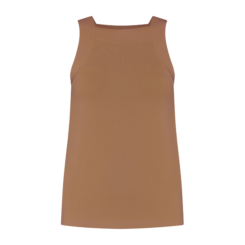 tank top in light brown