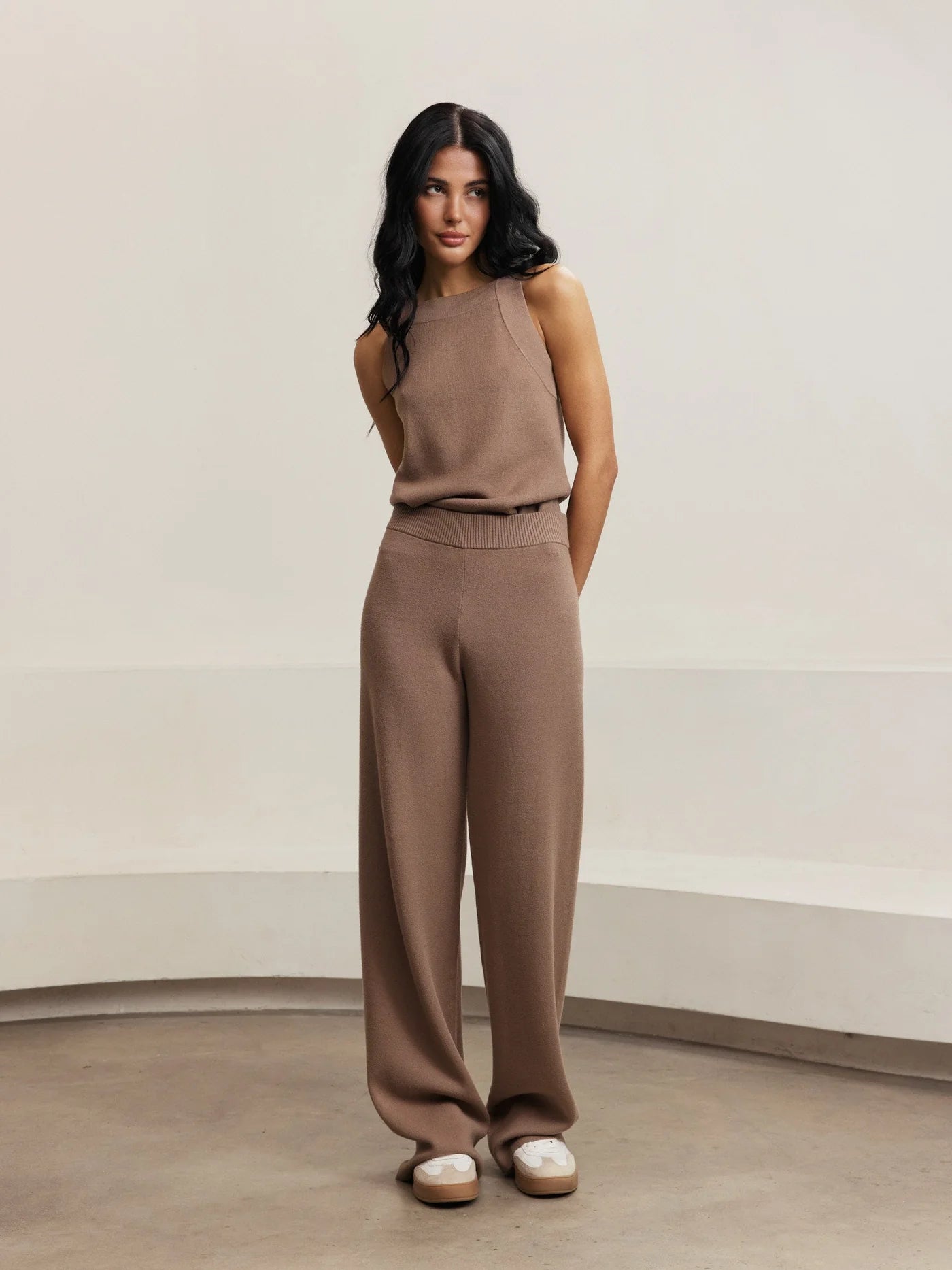 tank top in light brown