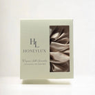 champagne colour silk scrunchie