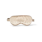 champagne colour silk sleep mask