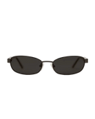 black metal frame sunglasses
