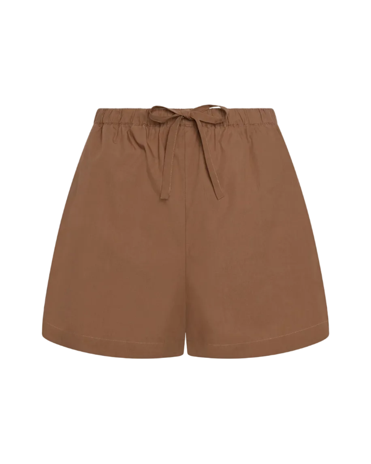 brown shorts