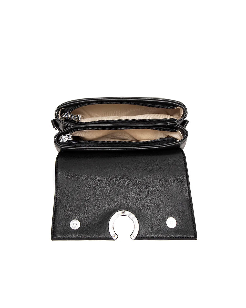 Pixie Mood Ruth Small Convertible Bag in Black