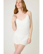 white pointelle camisole