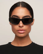 black sunglasses
