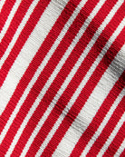 red and white stripe midi skirt