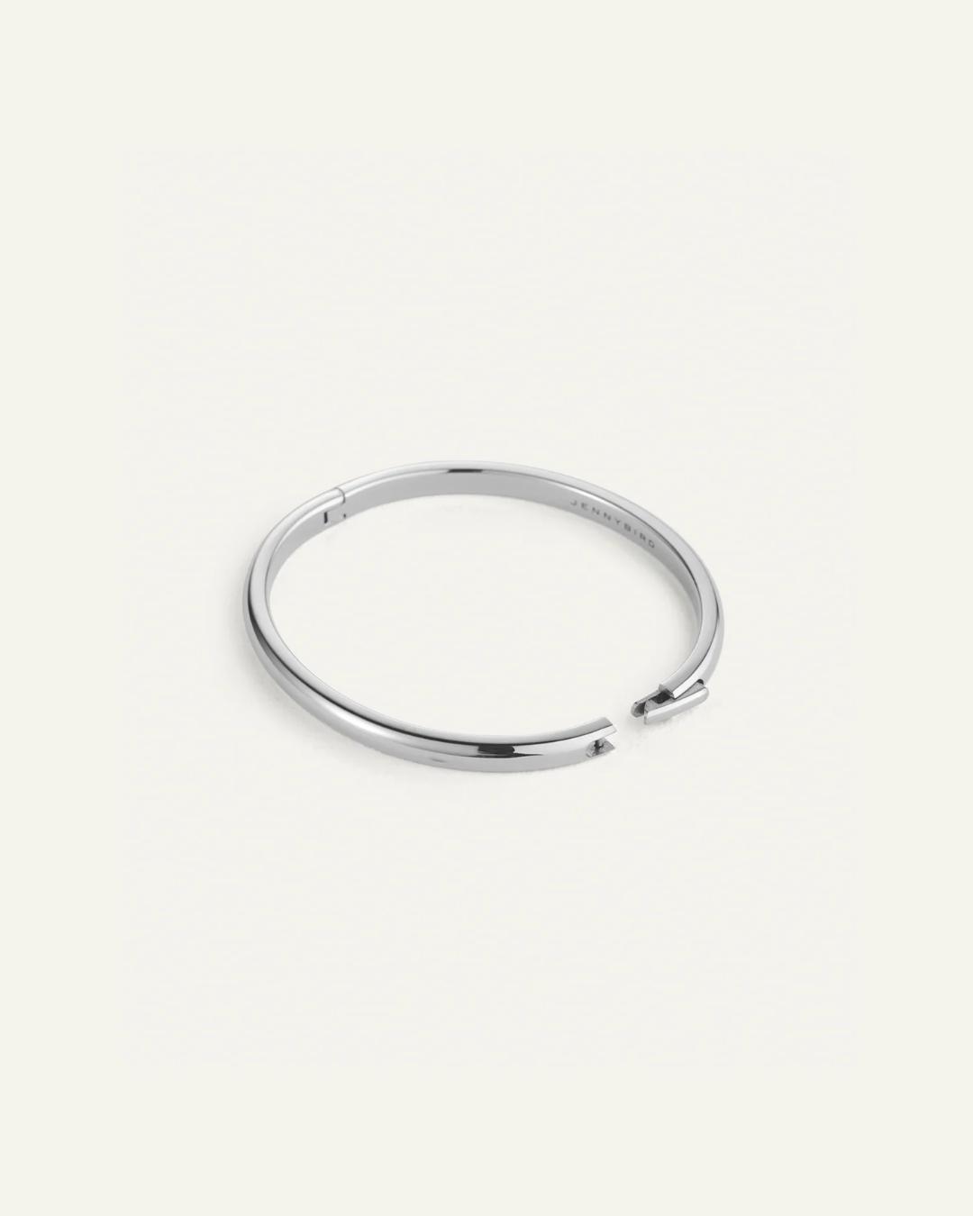 silver bangle bracelet