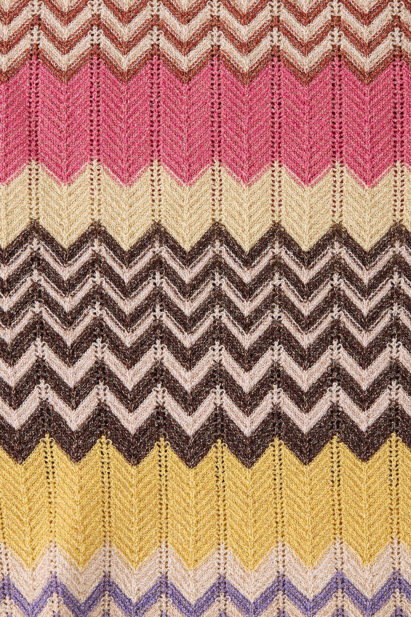 multi color stripe polo knit top