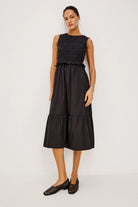 maxi dress in black