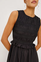 maxi dress in black