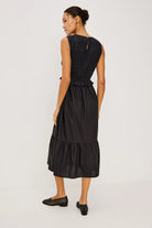 maxi dress in black
