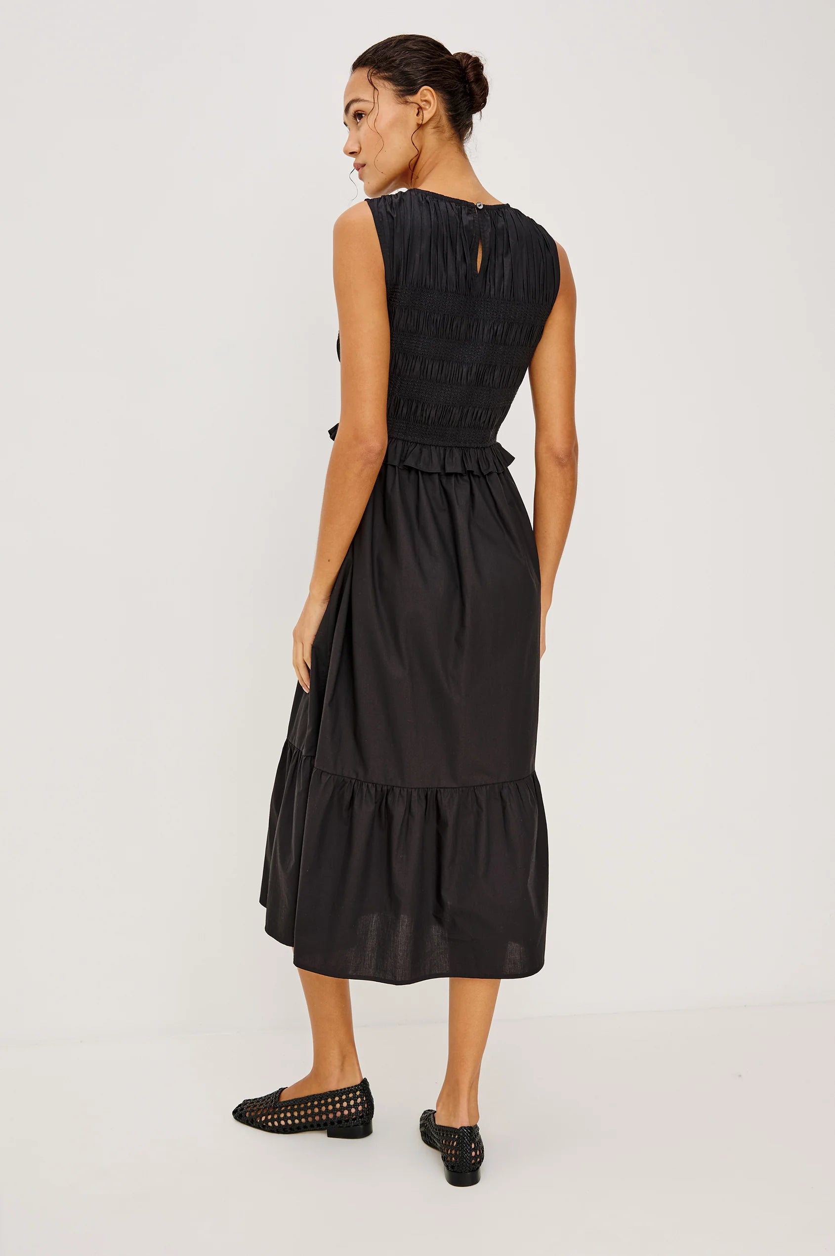 maxi dress in black