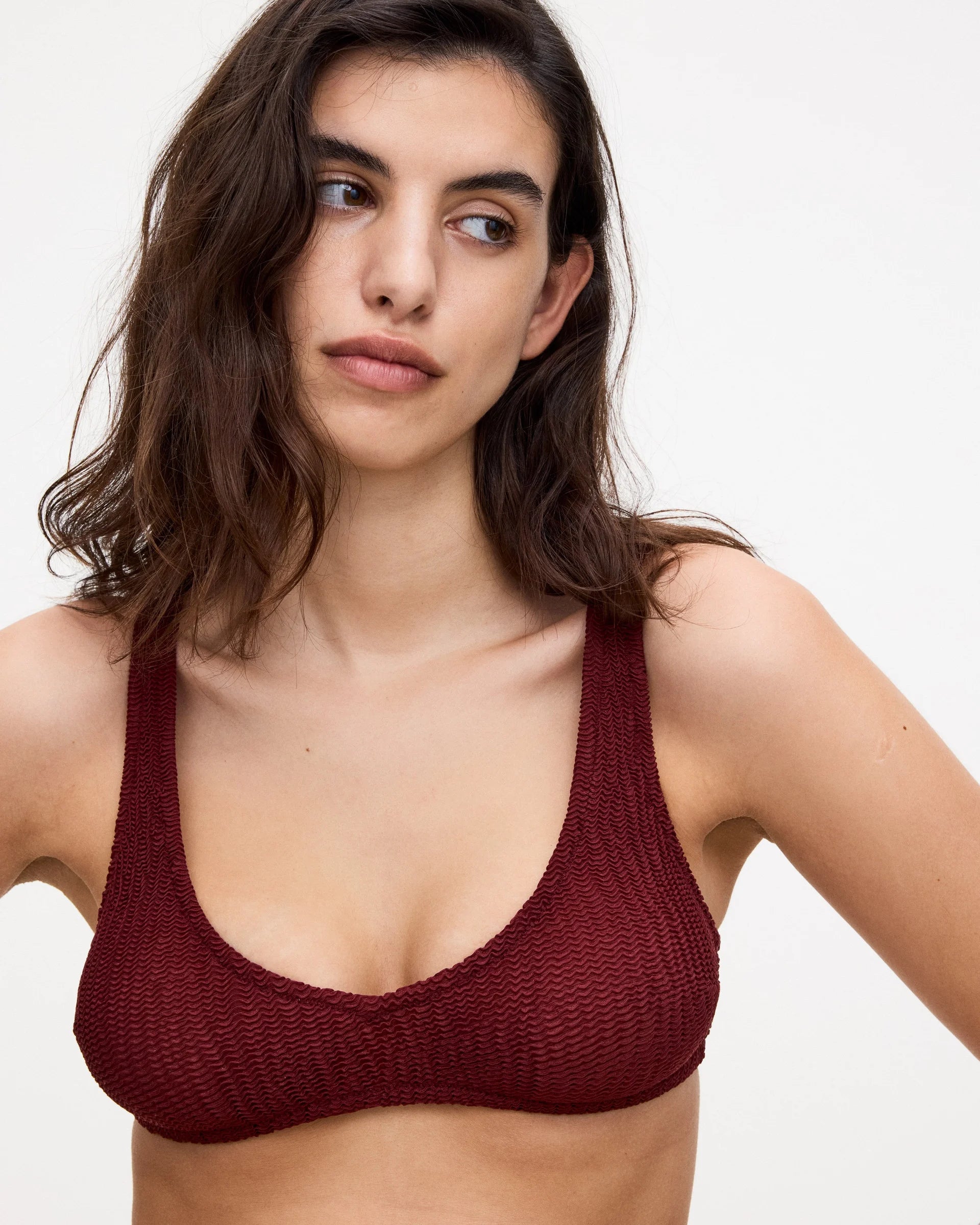 red bikini top 