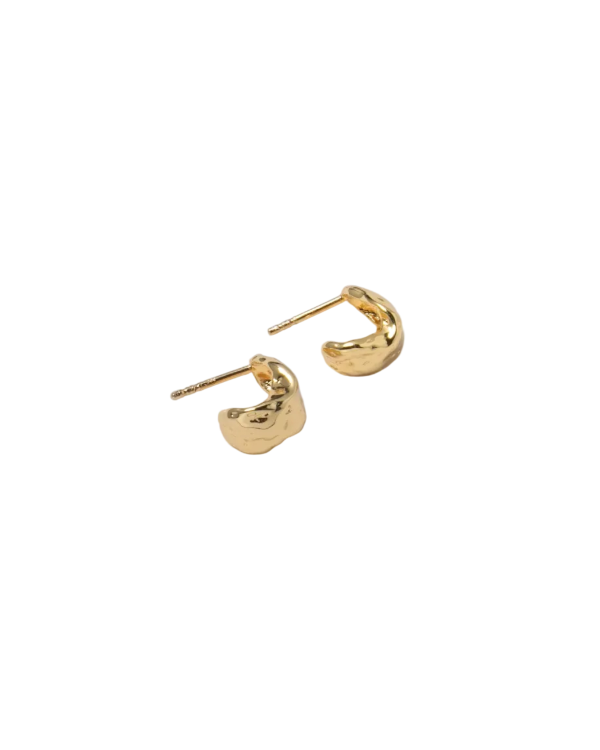 gold mini hoops