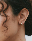 gold mini hoops