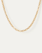 gold detailed necklace