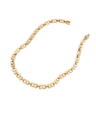 gold detailed necklace