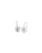 silver drop earring