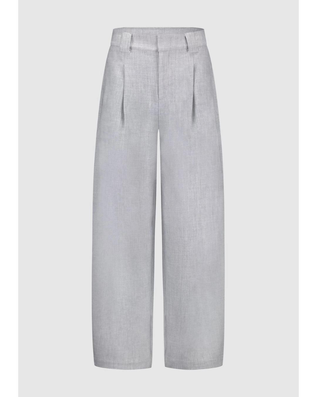 light grey tailored pant