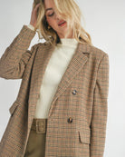 Sadie and Safe Nicola Houndstooth Blazer