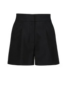 tailored black shorts 