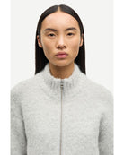 light grey zip sweater