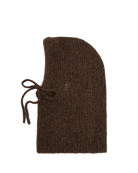 brown knit balaclava