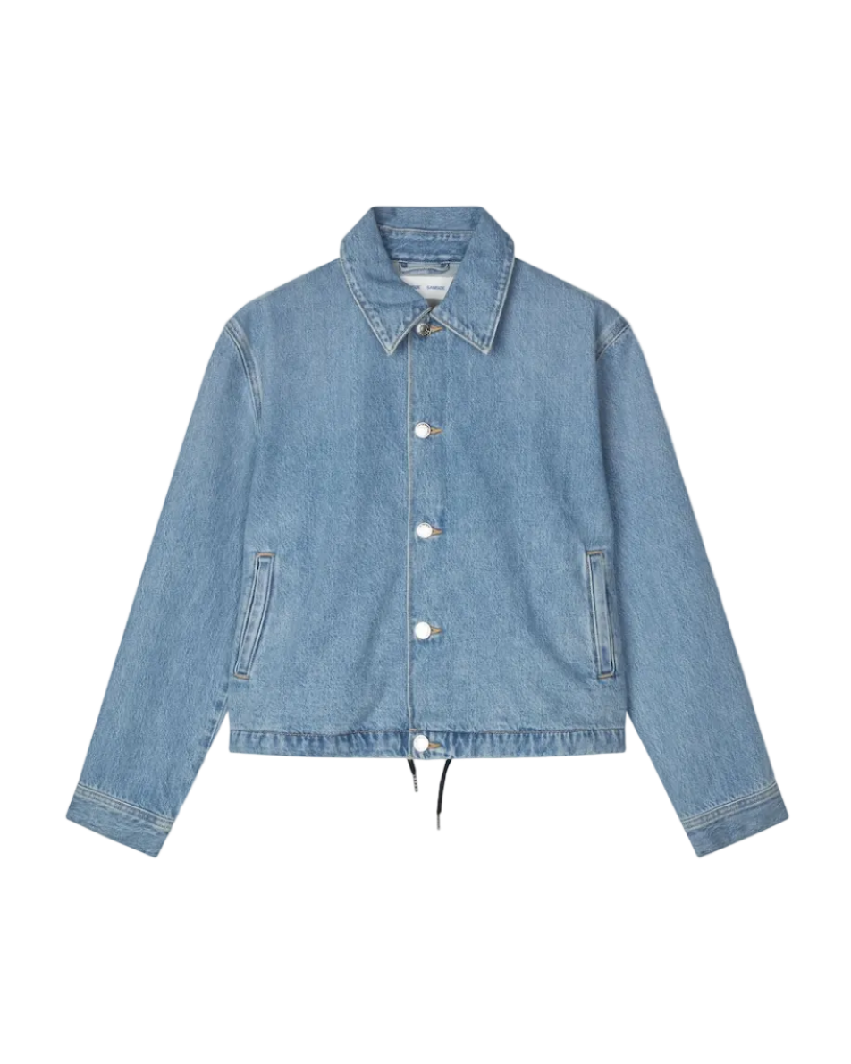 light wash denim jacket