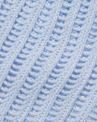 crochet tank top cover up in blue